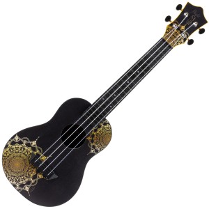 Flight TUC-40 GD MANDALA Travel Series Concert Ukulele with Bag